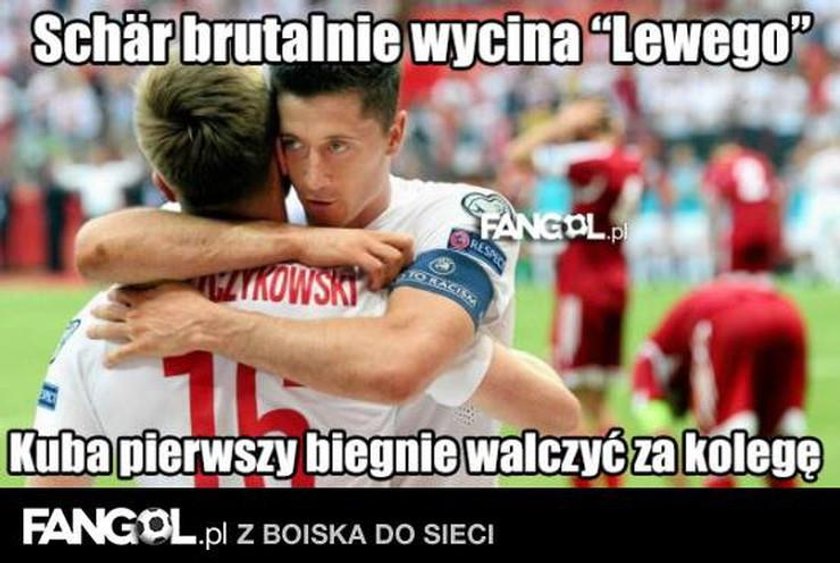 Memy po meczu Polska - Szwajcaria. GALERIA