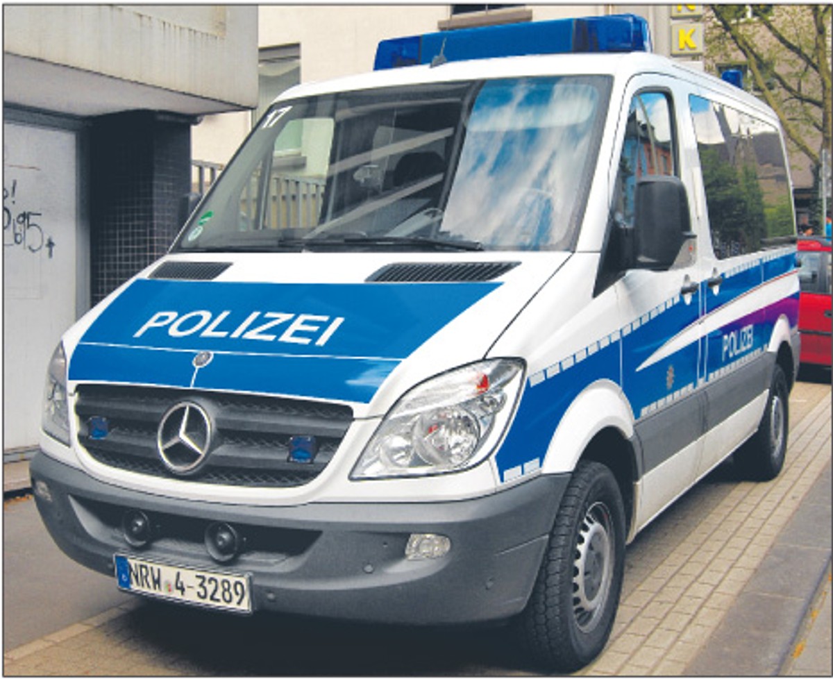 Furgony Mercedesa jeżdżą w barwach niemieckiej policji Fot. Materiały prasowe