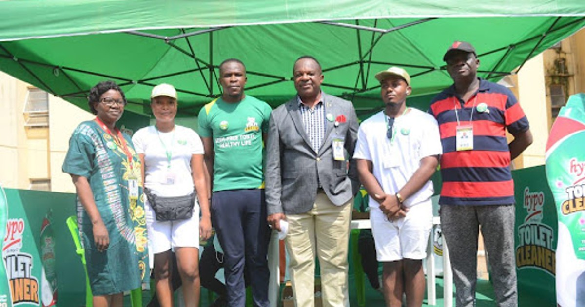 Hypo toilet cleaner launches toilet rescue volunteer campaign at lagos NYSC - Vimarsana News