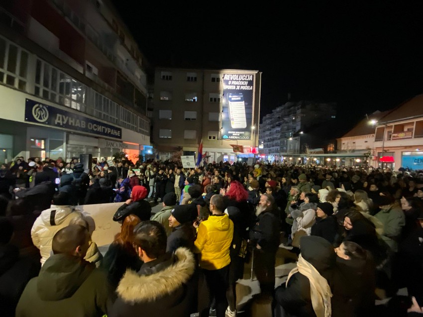 Studenti stigli u Aleksinac