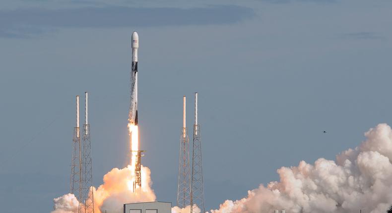 SpaceX launched 49 Starlink satellites Thursday.