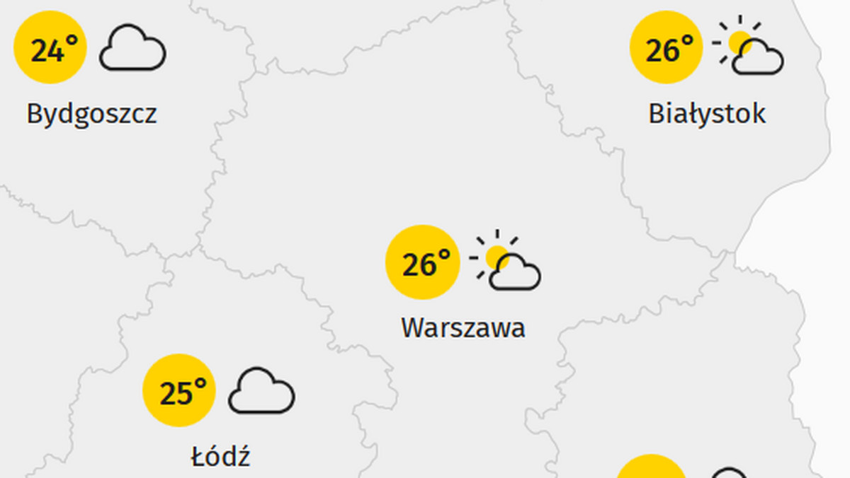 Prognoza pogody dla Warszawy. Zachęcamy do sprawdzenia pogody na dziś! Warto sprawdzić przewidywania dotyczące dzisiejszej aury, gdyż pozwoli to na ubranie się odpowiednio do pogody i przezorne zaopatrzenie się w parasole, peleryny przeciwdeszczowe.