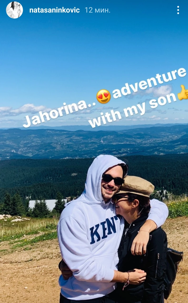 Natašina objava na Instagramu