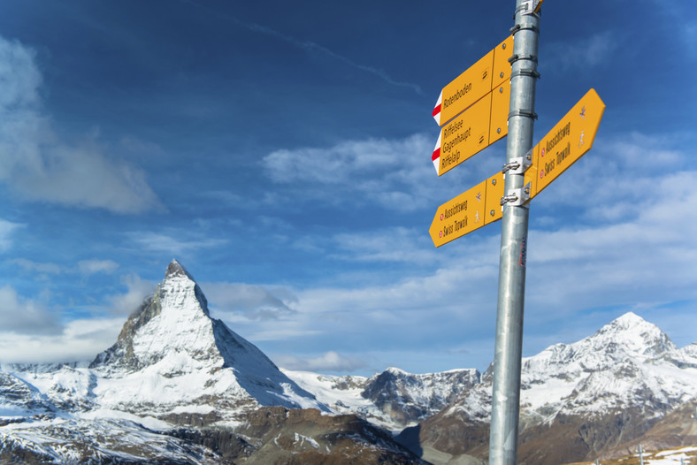 Szczyt Matterhorn, Wallis, Szwajcaria