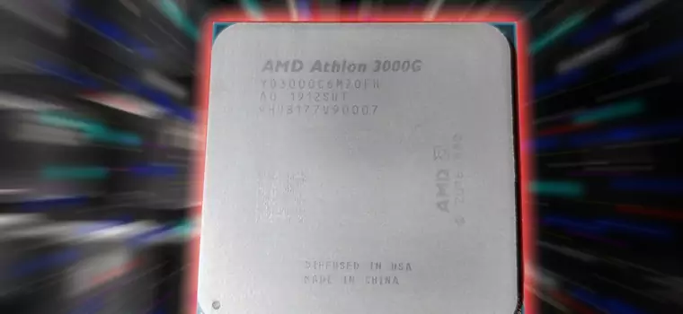 AMD Athlon 3000G − test wydajności w grach