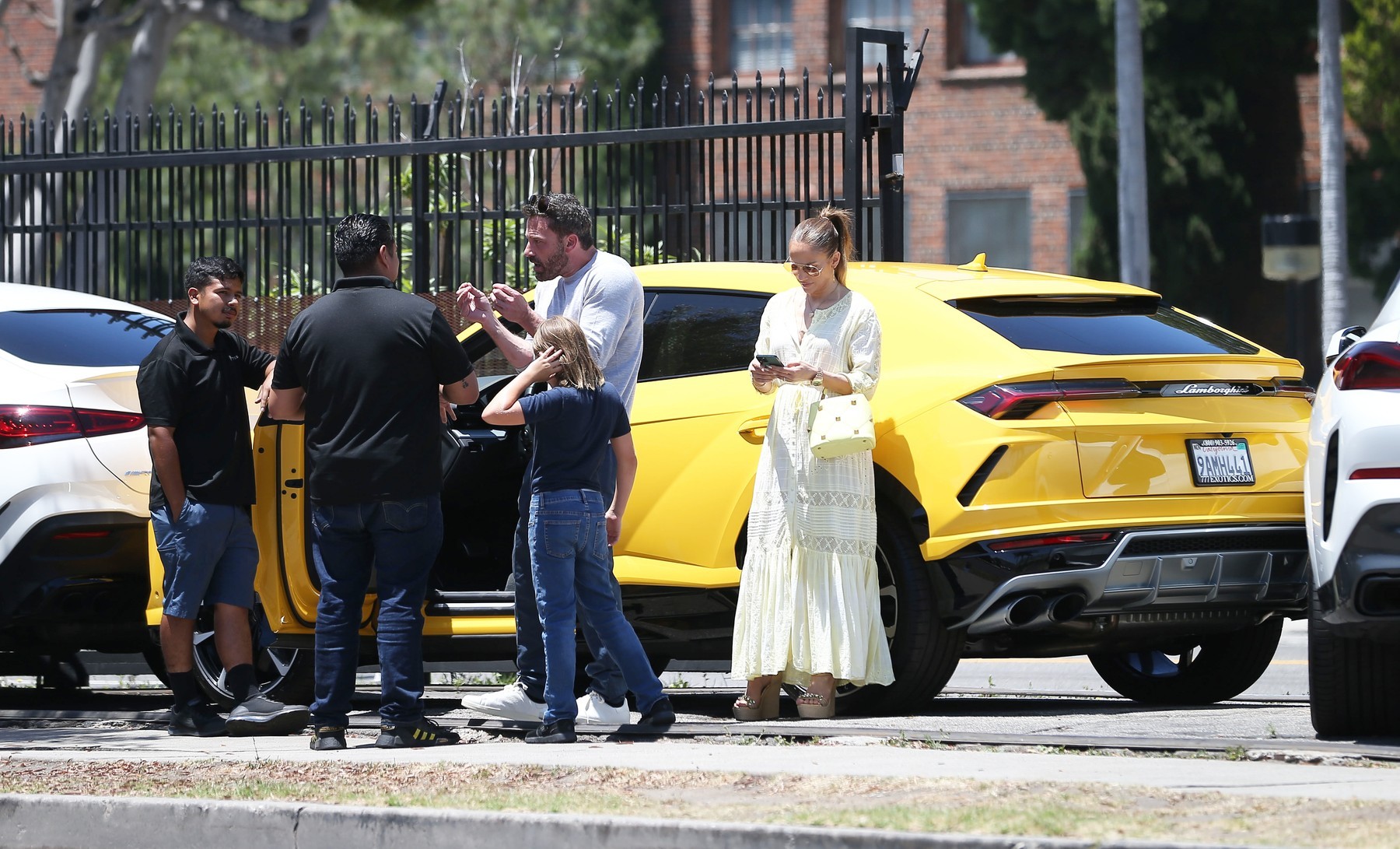 Syn Bena Afflecka nabúral Lamborghini.