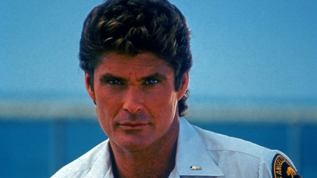 Dejvid Haselhof kao Mič Bjukenon 1991. godine