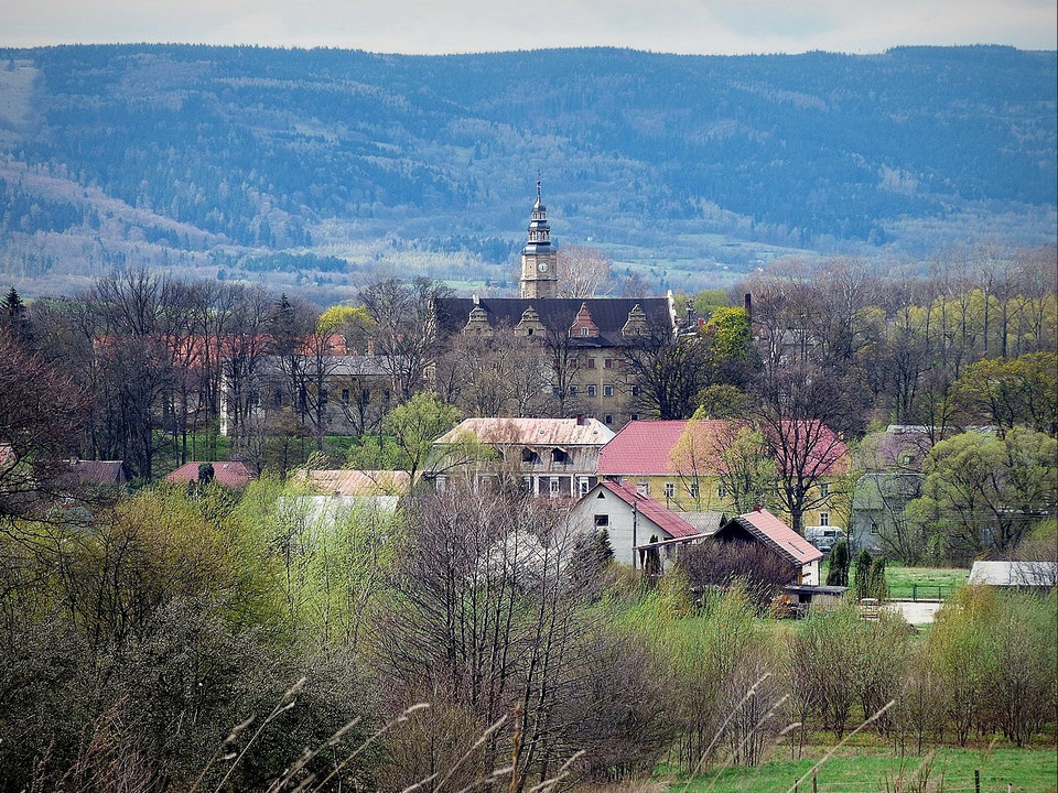 Pałac w Gorzanowie koło Kłodzka