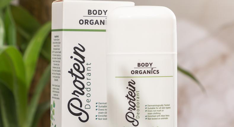 Body Organics introduces a natural protein deodorant to provide all-day protection