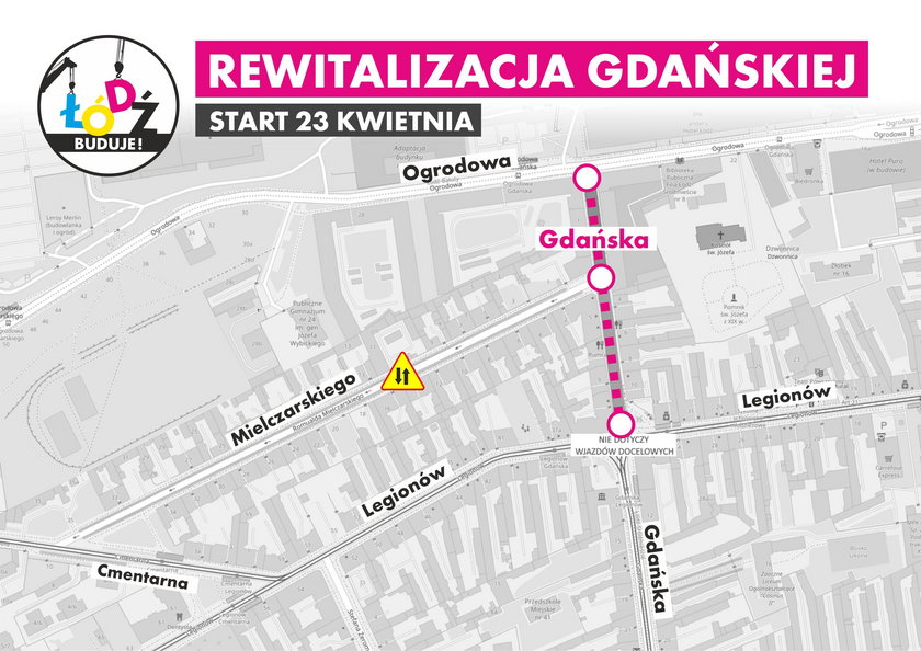Ulica Gdańska idzie do remontu w ramach rewitalizacji obszarowej