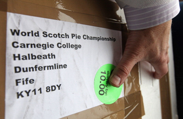 Mistrzostwa świata w pieczeniu Scotch pie w Dunfermline, fot. Getty Images