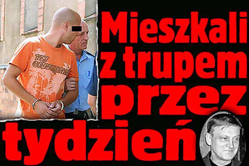 Mieszkali z trupem przez tydzień