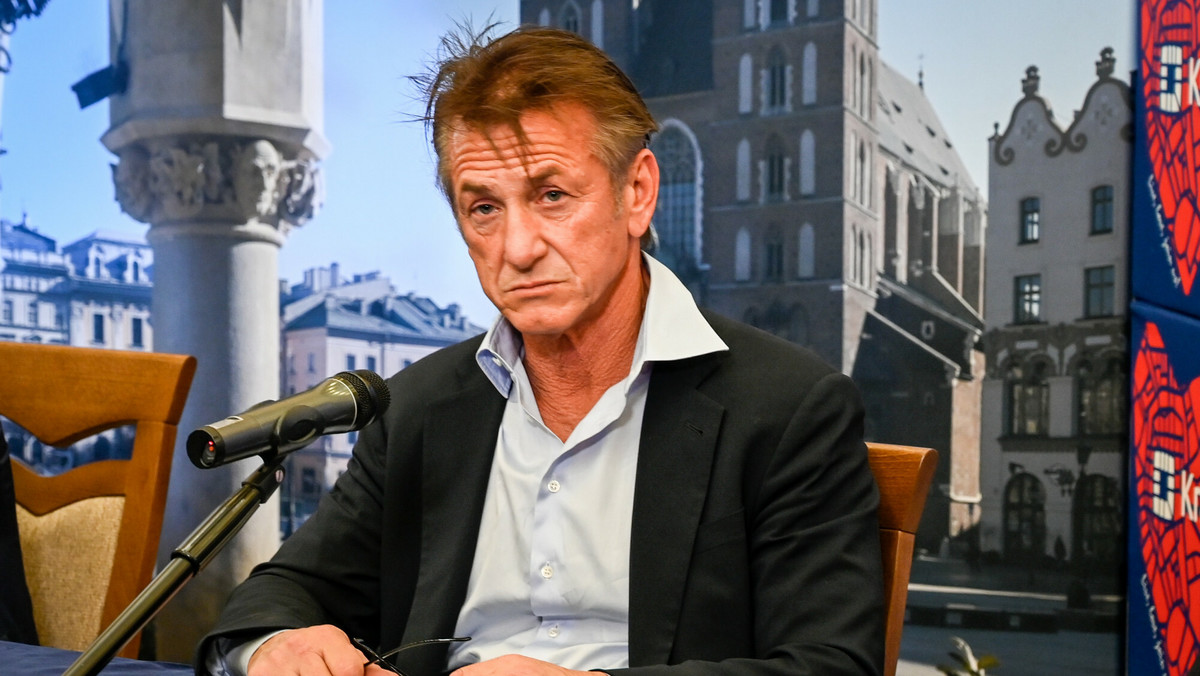 Inwazja Rosji na Ukrainę. Sean Penn w Krakowie