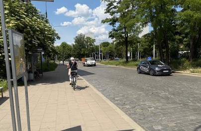 Nowe drogi dla rowerów na Hubach