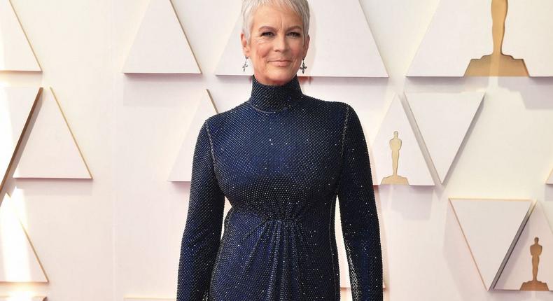 Jamie Lee Curtis attends the Academy Awards in 2022.Angela Weiss/Getty Images