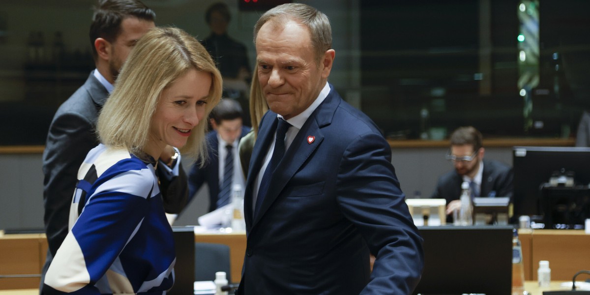 Kaja Kallas i Donald Tusk