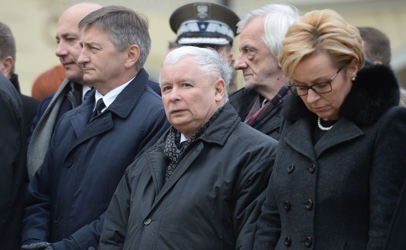 Uroczystość w 14. rocznicę zaprzysiężenia Lecha Kaczyńskiego na prezydenta stolicy