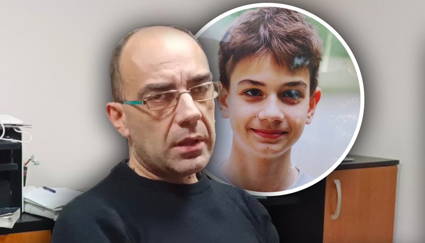 Mića Simić i ubijeni Andrej 