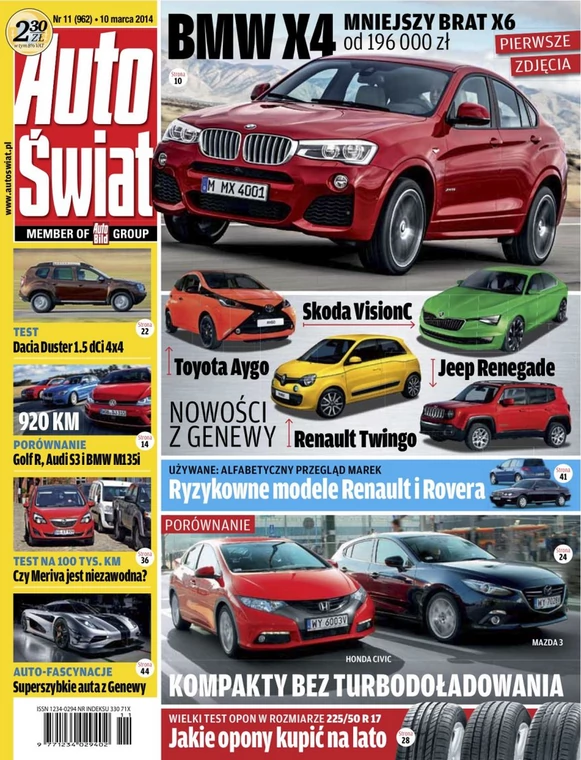 Auto Świat nr 11/2014 w kioskach i na tabletach