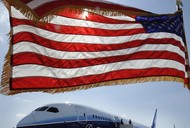 Boeing 787 Dreamliner i flaga USA