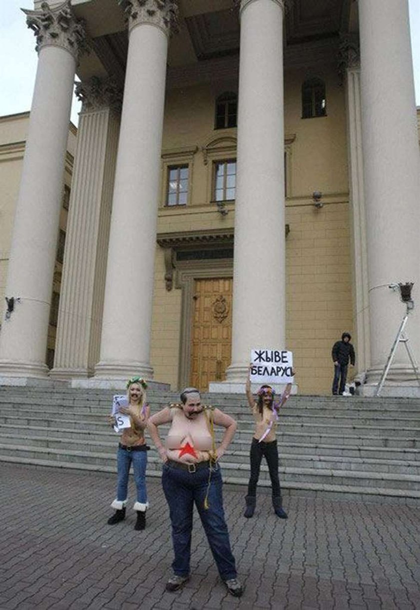 Piękne Białorusinki zaginęły w proteście