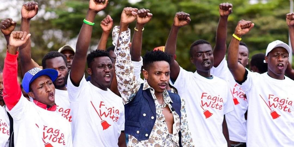 Reactions as Eric Omondi endorses Jimmy Wanjigi for Presidency come 2022 |  Pulselive Kenya