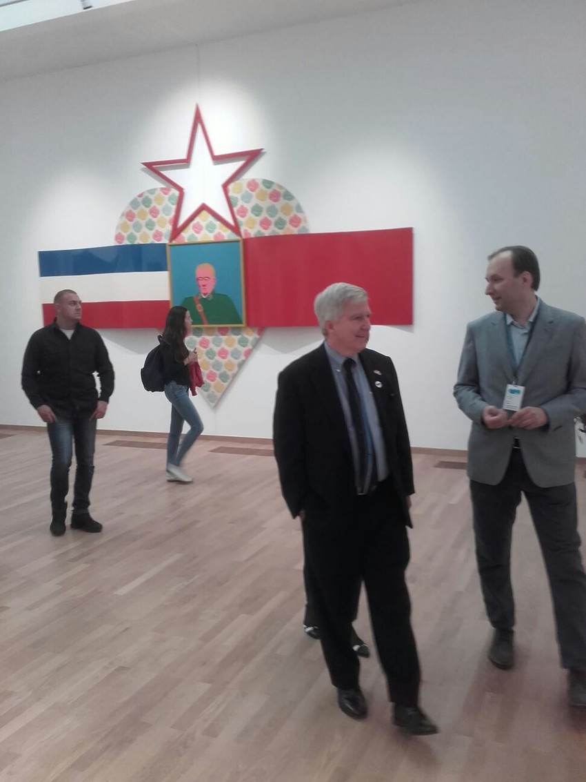 Kajl Skot sa Zoranom Erićem