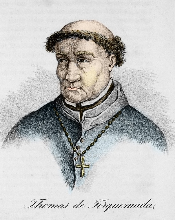 Tomas de Torquemada, XIX-wieczna rycina