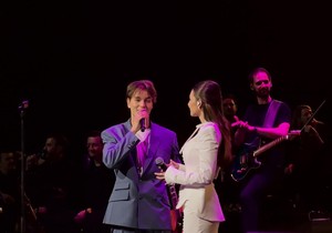 Džejla Ramović na koncertu Jakova Jozinovića