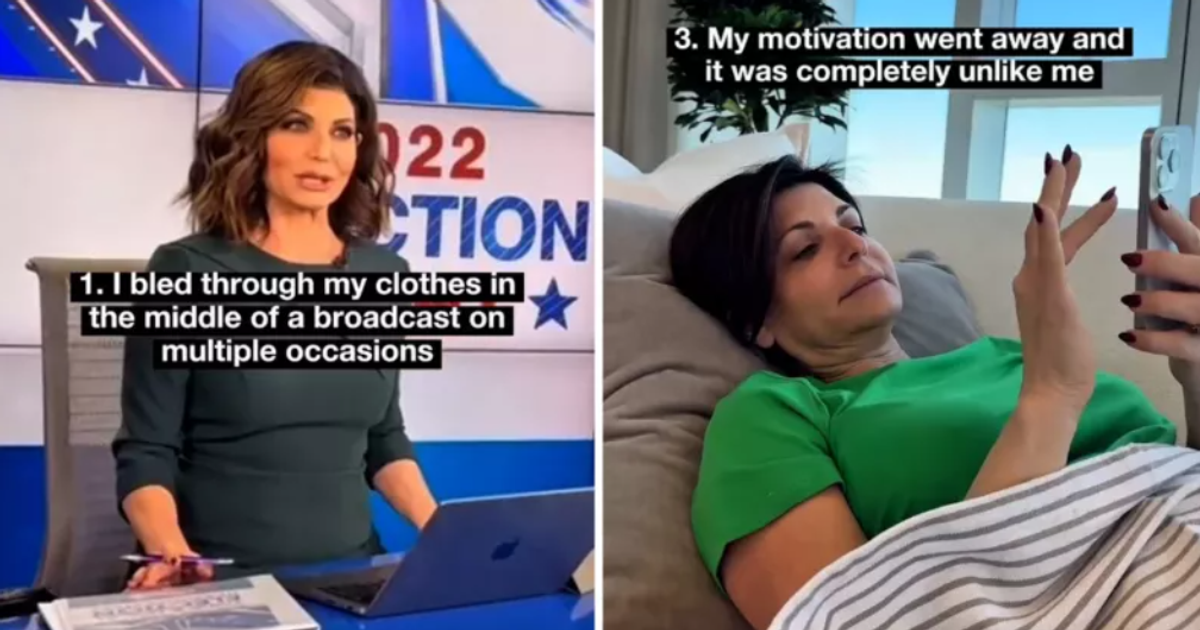 Brak motywacji i swędzące uszy. Dziennikarka opisała swoje nietypowe objawy perimenopauzy