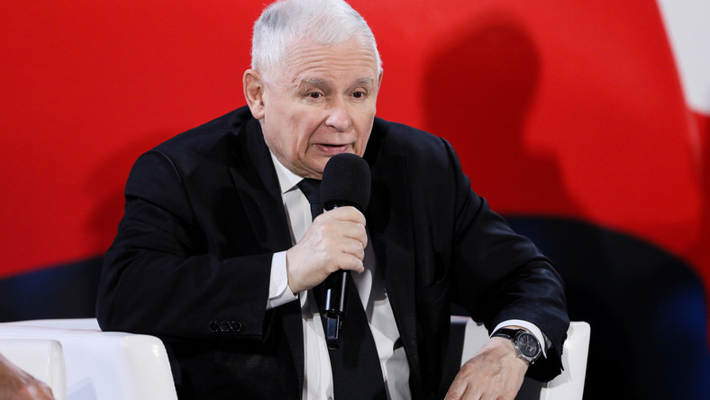 Prezes Prawa i Sprawiedliwości Jarosław Kaczyński