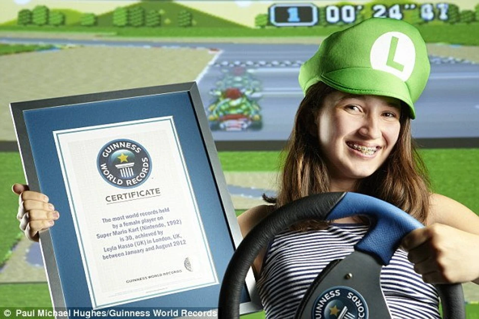 Najbrža žena u igri "Supermario": Lejla Haso