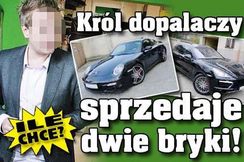 Król dopalaczy sprzedaje dwie bryki! Ile chce?