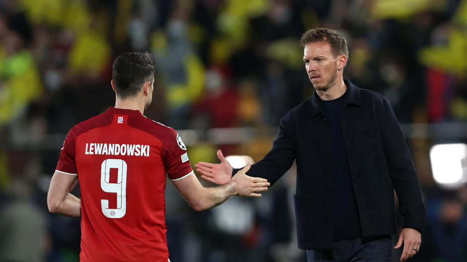 Robert Lewandowski i Julian Nagelsmann