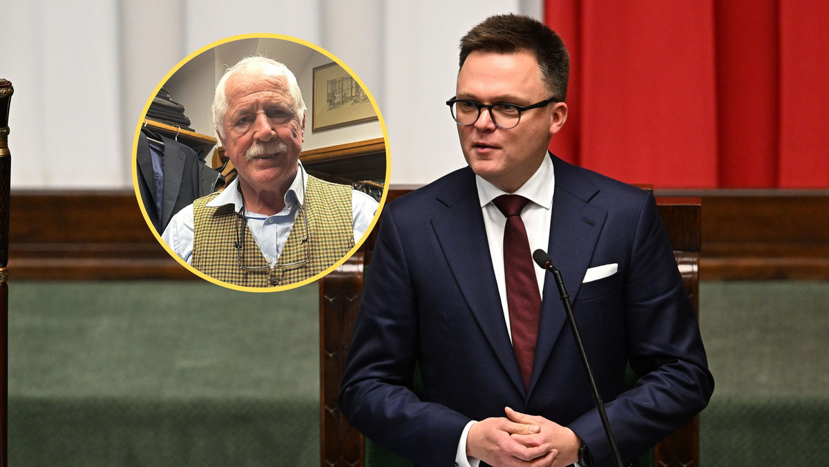 To u niego ubiera się Szymon Hołownia. Pan Józef: idzie cały czas za modą