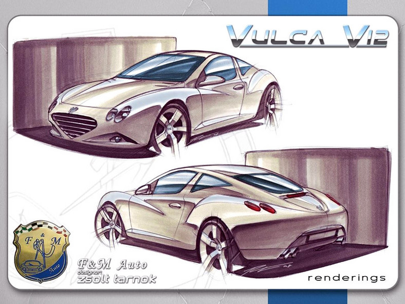 Genewa 2008: Faralli &amp; Mazzanti Vulca V12 – nowe dzieło włoskich projektantów