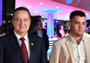 Luka Dačić i Ivica Dačić