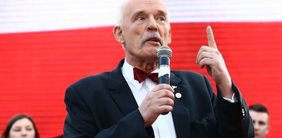 Korwin-Mikke: Jeśli Duda rozgoni sitwę, zjem własnego buta!