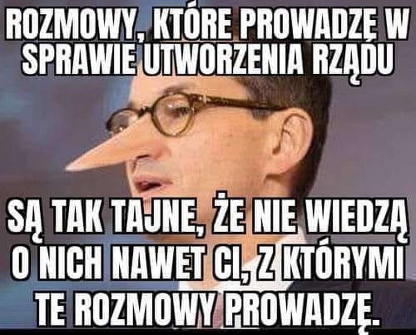 Tego mema oglądał minister Kowalczyk podczas posiedzenia Sejmu.