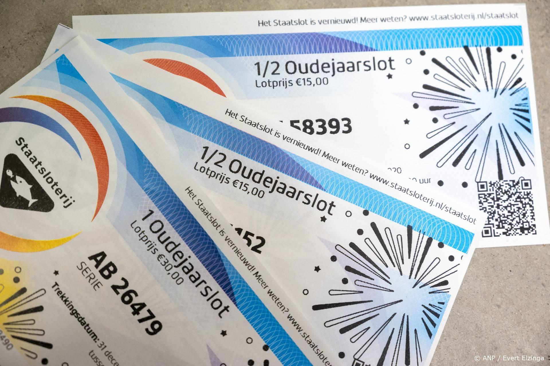 30 miljoen euro: Loten uit Amstelveen en Nuenen winnen de Staatsloterij-jackpot