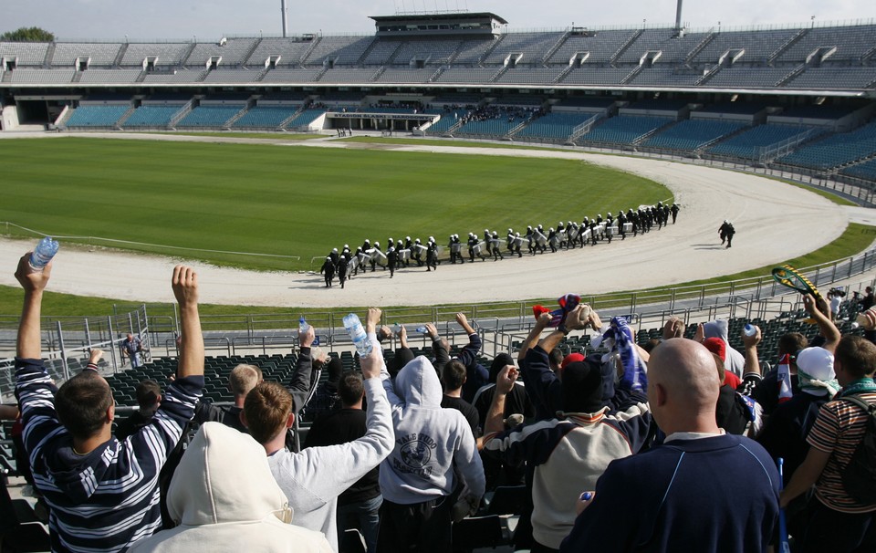 CHORZÓW STADION ŚLĄSKI ĆWICZENIA POLICJI