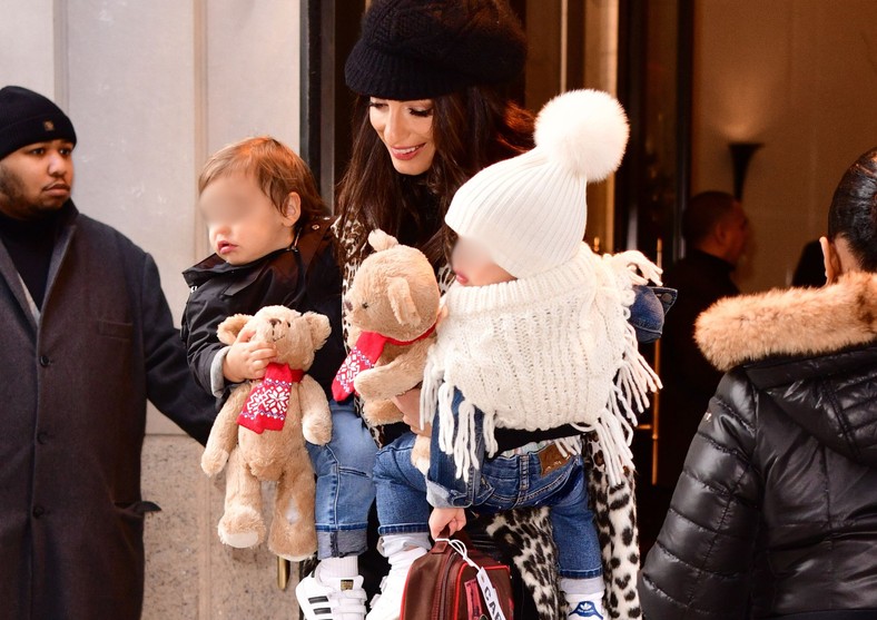 Clooney with Ella and Alexander, 2018