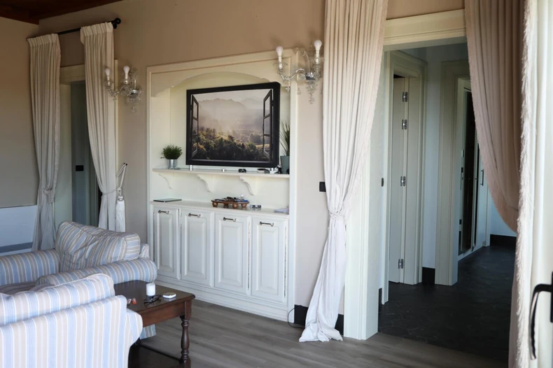 Unutrašnjost Raletove kuće na Avali