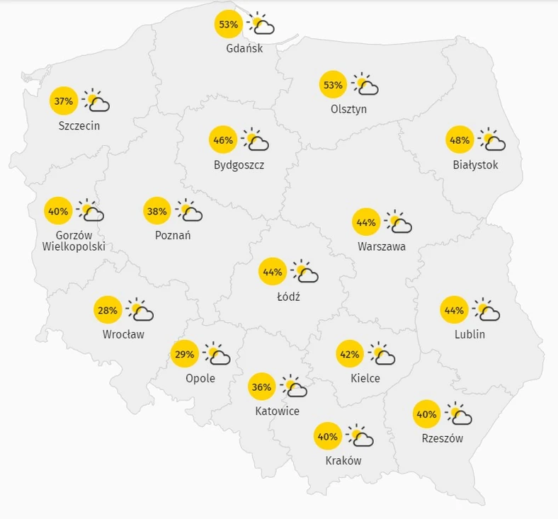 Prognoza Pogody Na Srode 16 Wrzesnia Gdzie Bedzie Deszcz Wiadomosci