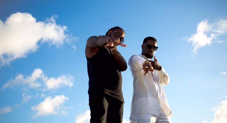 Sarkodie and Ace Hood in 'New Guy' video.