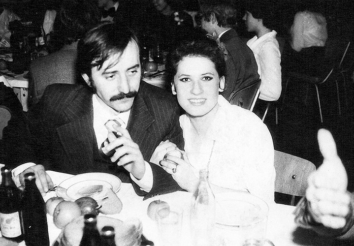 Beata Kozidrak i Andrzej Pietras na balu maturalnym