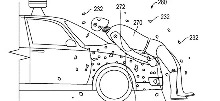 Google patentuje „lepką” maskę samochodu
