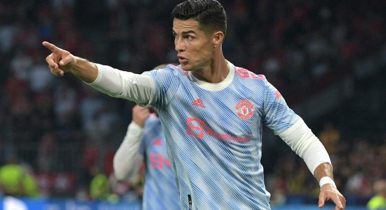 Cristiano Ronaldo scored Manchester United's opener in Bern but his side had to settle for a 1-1 draw against Young Boys Creator: SEBASTIEN BOZON