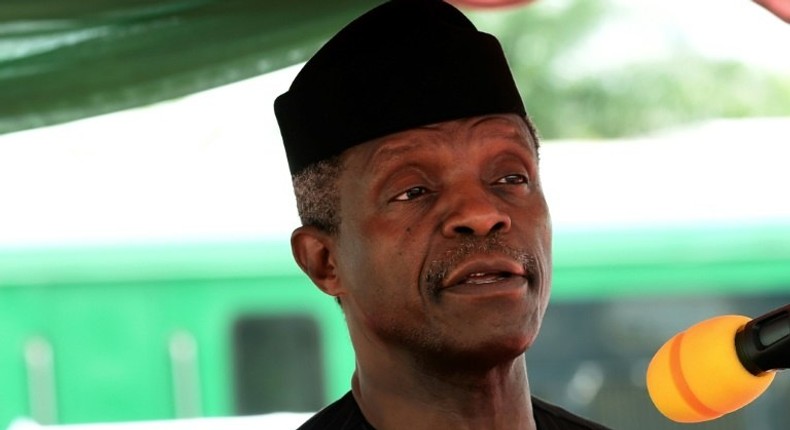 Nigeria's acting President Yemi Osinbajo 