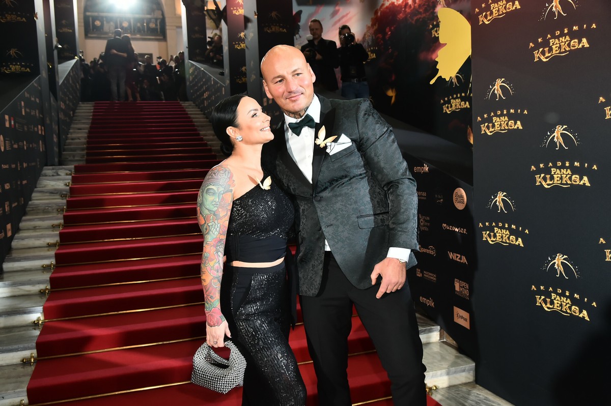Artur Szpilka z partnerką